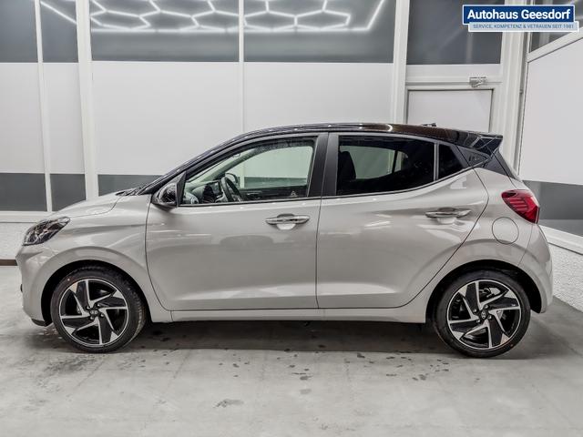 Hyundai i10 PREMIUM AUT SHZ SMART KEY KLIMAAUTOMATIK AMBIENTE ALU RFK PDC NAVI 