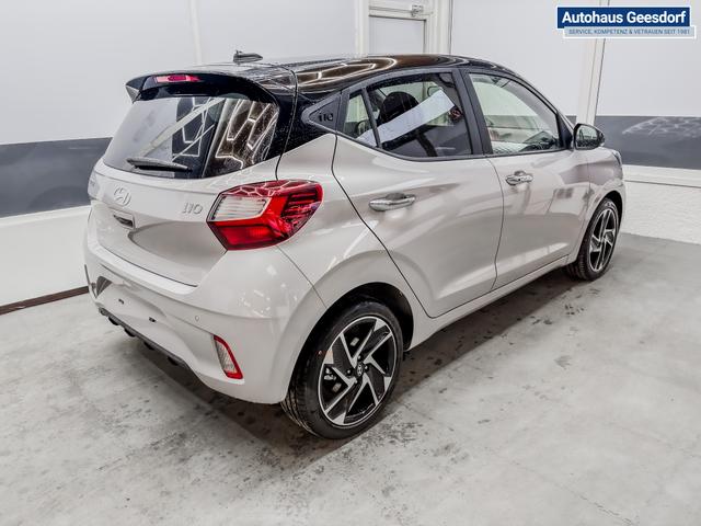 Hyundai i10 PREMIUM AUT SHZ SMART KEY KLIMAAUTOMATIK AMBIENTE ALU RFK PDC NAVI 