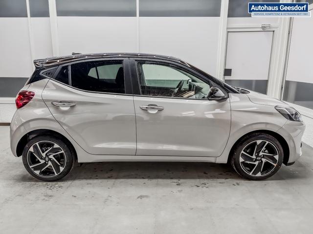 Hyundai i10 PREMIUM AUT SHZ SMART KEY KLIMAAUTOMATIK AMBIENTE ALU RFK PDC NAVI 