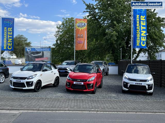 Ligier Myli -sofort- R.EBEL REVO D+ Klima Servo Sitzheizung, Apple Carplay, R&uuml;ckfahrkamera 