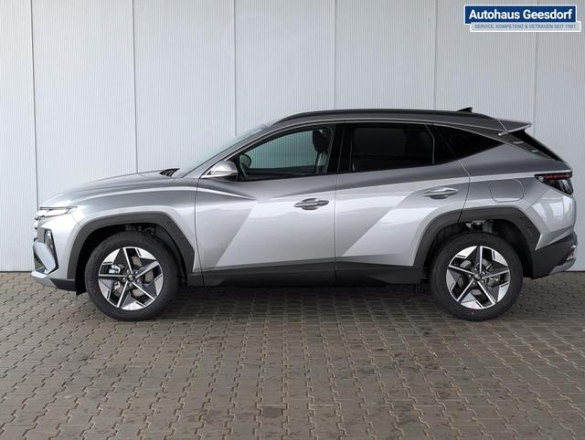 Hyundai TUCSON E-Motion 1.6 T-GDi 2WD 48V DCT / ACC Sitz + Lenkradheizung LED Navi PDC V&H Kamera Alu 18" 