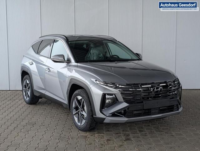 Hyundai TUCSON E-Motion 1.6 T-GDi 2WD 48V DCT / ACC Sitz + Lenkradheizung LED Navi PDC V&H Kamera Alu 18" 