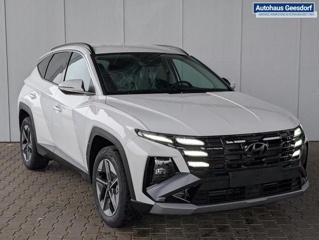 Hyundai TUCSON E-Motion 1.6 T-GDi 2WD 48V DCT / ACC Sitz + Lenkradheizung LED Navi PDC V&H Kamera Alu 18" 