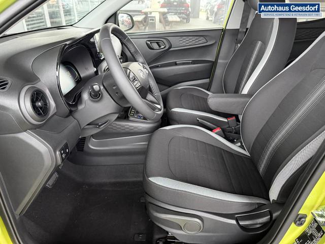 Hyundai i10 GO Plus 1,2 GDI Automatik / Sitz + Lenkradheizung Navi Klimaautomatik 15'' LM Felgen 