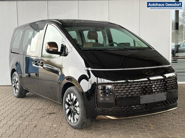 Hyundai Staria Luxury 1.6 T-GDi HEV 2WD 7-Sitzer / 360&deg; Kam. 4x Shz + Sitzbel&uuml;ftung Leder 