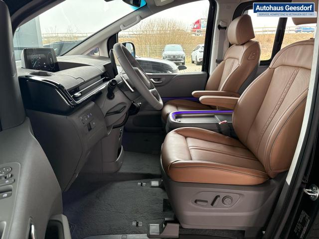 Hyundai Staria Luxury 1.6 T-GDi HEV 2WD 7-Sitzer / 360&deg; Kam. 4x Shz + Sitzbel&uuml;ftung Leder 