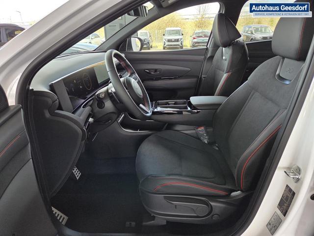 Hyundai TUCSON N-Line 1.6 T-GDI 2WD MHEV DCT / ACC 4x Shz + Lenkradheiz. LED PDC V&H Kam. Alu 19" *Frei Haus deutschlandweit* 