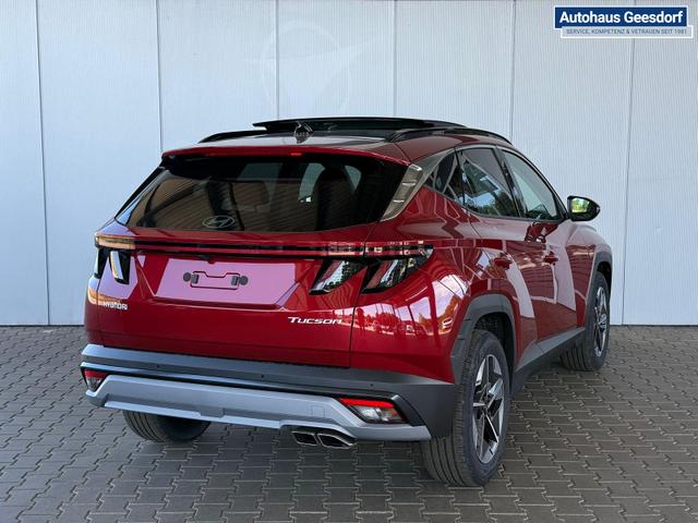 Hyundai TUCSON E-Motion 1.6 T-GDI 2WD / Panoramadach Sitz + Lenkradheizung LED Navi PDC V&H Kamera Alu 18" 