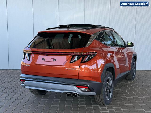 Hyundai TUCSON E-Motion 1.6 T-GDI 2WD / Panoramadach Sitz + Lenkradheizung LED Navi PDC V&H Kamera Alu 18" 