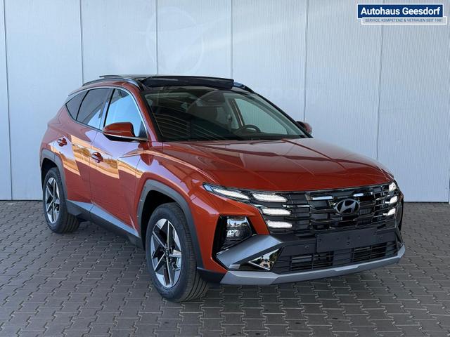 Hyundai TUCSON E-Motion 1.6 T-GDI 2WD / Panoramadach Sitz + Lenkradheizung LED Navi PDC V&H Kamera Alu 18" 