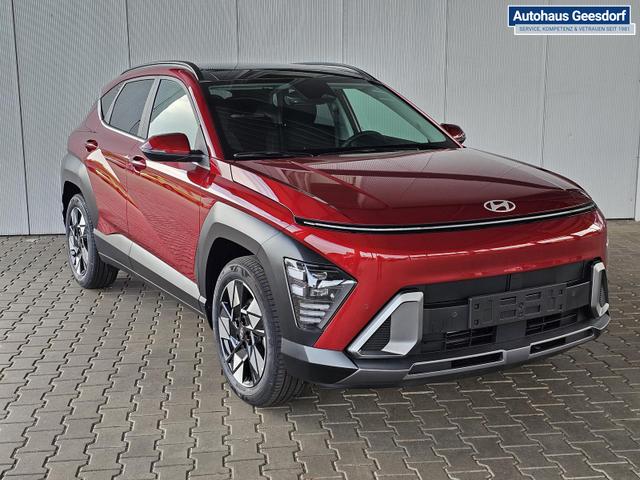 Hyundai KONA Premium 1.6 GDI 2WD HEV DCT / Pano - Schiebedach LED Sitz + Lenkradheizung ACC Alu 18" 