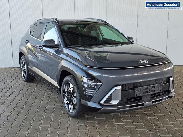 Hyundai KONA Premium 1.6 GDI 2WD HEV DCT / Pano - Schiebedach LED Sitz + Lenkradheizung ACC Alu 18" 