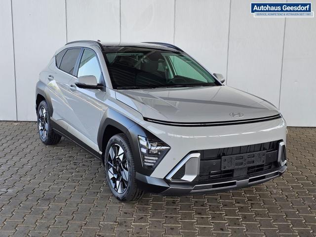 Hyundai KONA Premium 1.6 GDI 2WD HEV DCT / Pano - Schiebedach LED Sitz + Lenkradheizung ACC Alu 18" 