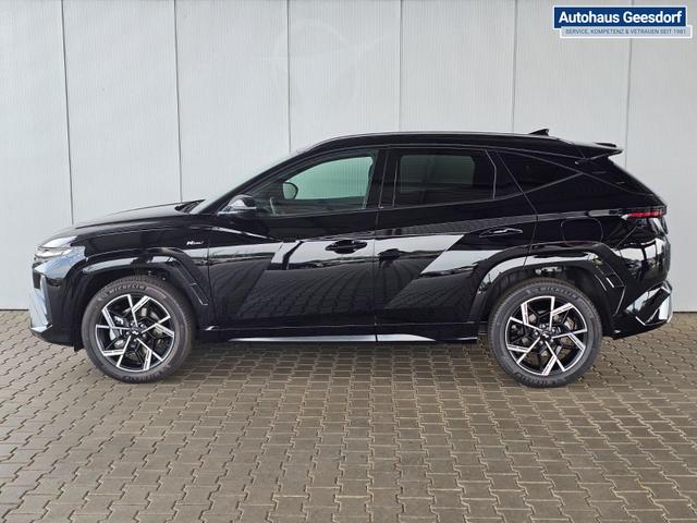 Hyundai TUCSON N-Line 1.6 T-GDI 4WD HEV / Panoramadach 4x Shz ACC Head-Up Krell-Soundsystem E-Klappe Matrix-LED E-Sitze Alu 19" 