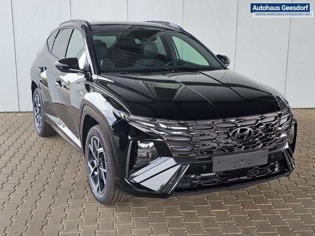 Hyundai TUCSON N-Line 1.6 T-GDI 4WD HEV / Panoramadach 4x Shz ACC Head-Up Krell-Soundsystem E-Klappe Matrix-LED E-Sitze Alu 19" 