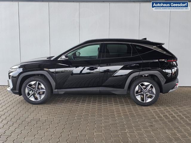 Hyundai TUCSON E-Motion 1.6 T-GDI 2WD 48V DCT / Panoramadach ACC Sitz + Lenkradheizung LED Navi PDC V&H Kamera Alu 18" 