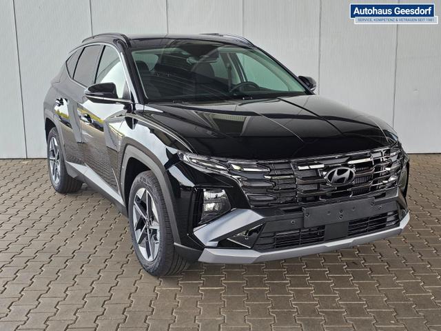 Hyundai TUCSON E-Motion 1.6 T-GDI 2WD 48V DCT / Panoramadach ACC Sitz + Lenkradheizung LED Navi PDC V&H Kamera Alu 18" 