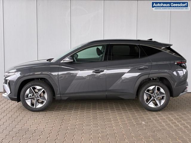 Hyundai TUCSON E-Motion 1.6 T-GDI 2WD 48V DCT / Panoramadach ACC Sitz + Lenkradheizung LED Navi PDC V&H Kamera Alu 18" 