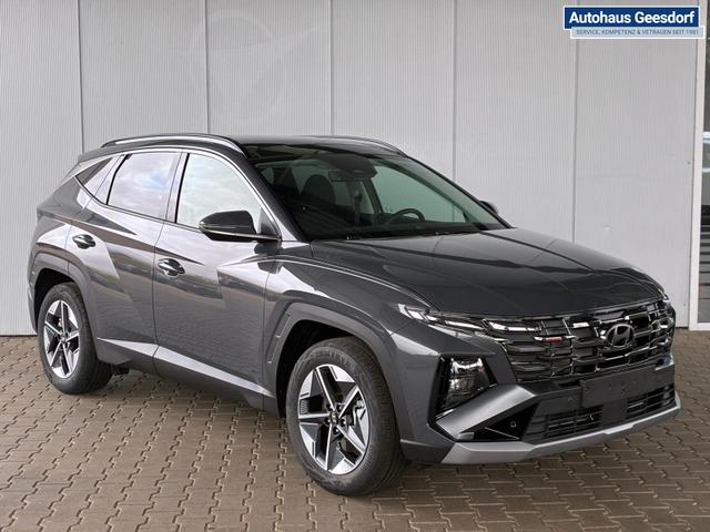 Hyundai TUCSON E-Motion 1.6 T-GDI 2WD 48V DCT / Panoramadach ACC Sitz + Lenkradheizung LED Navi PDC V&H Kamera Alu 18" 