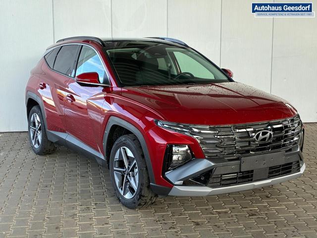 Hyundai TUCSON E-Motion 1.6 T-GDi 2WD HEV / Panoramadach ACC LED Sitz + Lenkradheizung Navi PDC V&H Kamera Alu 18" 