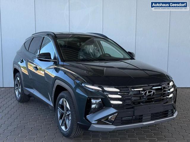 Hyundai TUCSON E-Motion 1.6 T-GDi 2WD 48V DCT / ACC Sitz + Lenkradheizung LED Navi PDC V&H Kamera Alu 18" 