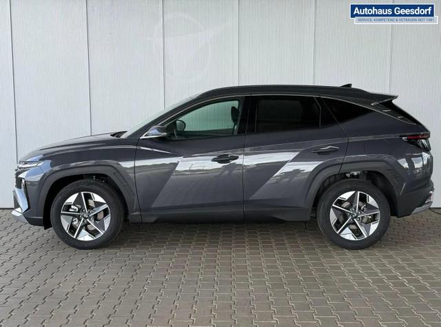 Hyundai TUCSON E-Motion 1.6 T-GDi 2WD 48V DCT / ACC Sitz + Lenkradheizung LED Navi PDC V&H Kamera Alu 18" 