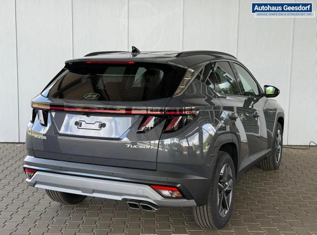 Hyundai TUCSON E-Motion 1.6 T-GDi 2WD 48V DCT / ACC Sitz + Lenkradheizung LED Navi PDC V&H Kamera Alu 18" 