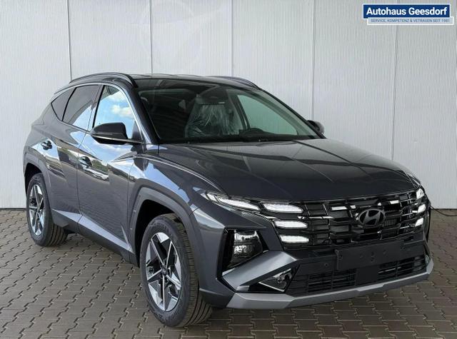 Hyundai TUCSON E-Motion 1.6 T-GDi 2WD 48V DCT / ACC Sitz + Lenkradheizung LED Navi PDC V&H Kamera Alu 18" 