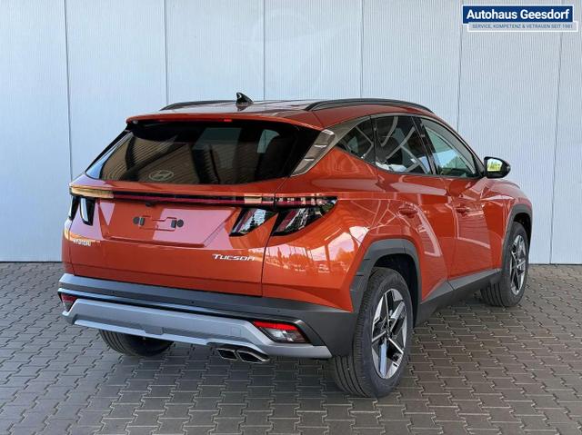 Hyundai TUCSON E-Motion 1.6 T-GDi 2WD 48V DCT / ACC Sitz + Lenkradheizung LED Navi PDC V&H Kamera Alu 18" 