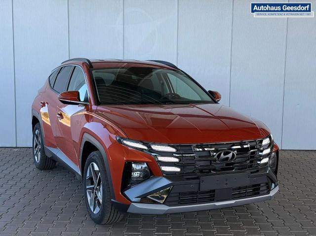 Hyundai TUCSON E-Motion 1.6 T-GDi 2WD 48V DCT / ACC Sitz + Lenkradheizung LED Navi PDC V&H Kamera Alu 18" 