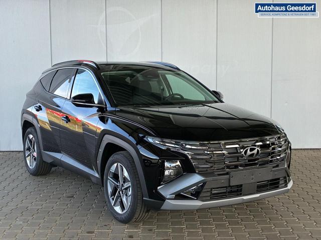 Hyundai TUCSON E-Motion 1.6 T-GDI 2WD 48V DCT / Panoramadach ACC Sitz + Lenkradheizung LED Navi PDC V&H Kamera Alu 18" 