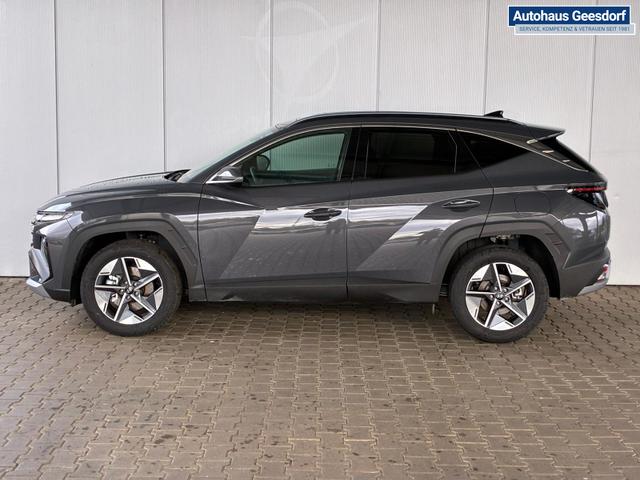 Hyundai TUCSON E-Motion 1.6 T-GDi 2WD HEV / Panoramadach ACC LED Sitz + Lenkradheizung Navi PDC V&H Kamera Alu 18" 