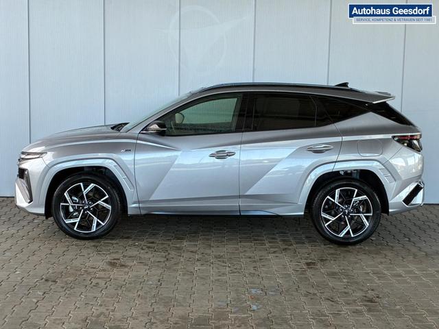 Hyundai TUCSON N-Line 1.6 T-GDI 4WD HEV / Panoramadach 4x Shz ACC Head-Up Krell-Soundsystem E-Klappe Matrix-LED E-Sitze Alu 19" 