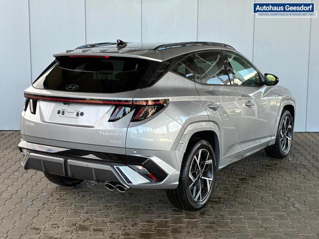Hyundai TUCSON N-Line 1.6 T-GDI 4WD HEV / Panoramadach 4x Shz ACC Head-Up Krell-Soundsystem E-Klappe Matrix-LED E-Sitze Alu 19" 