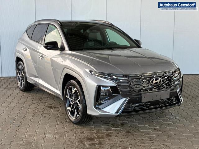 Hyundai TUCSON N-Line 1.6 T-GDI 4WD HEV / Panoramadach 4x Shz ACC Head-Up Krell-Soundsystem E-Klappe Matrix-LED E-Sitze Alu 19" 