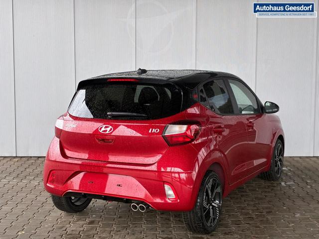 Hyundai i10 N-Line 1.0 T-GDI MT / Sitz + Lenkradheizung Klimaautom./ Carplay PDC Kamera Alu 16" 