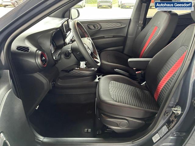 Hyundai i10 N-Line 1.0 T-GDI MT / Sitz + Lenkradheizung Klimaautom./ Carplay PDC Kamera Alu 16" 