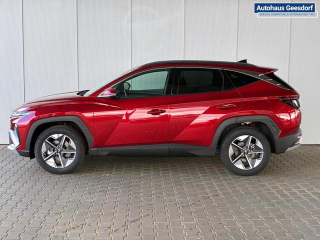Hyundai TUCSON E-Motion 1.6 T-GDi 2WD 48V DCT / ACC Sitz + Lenkradheizung LED Navi PDC V&H Kamera Alu 18" 