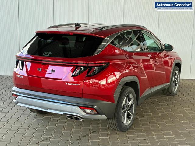 Hyundai TUCSON E-Motion 1.6 T-GDi 2WD 48V DCT / ACC Sitz + Lenkradheizung LED Navi PDC V&H Kamera Alu 18" 