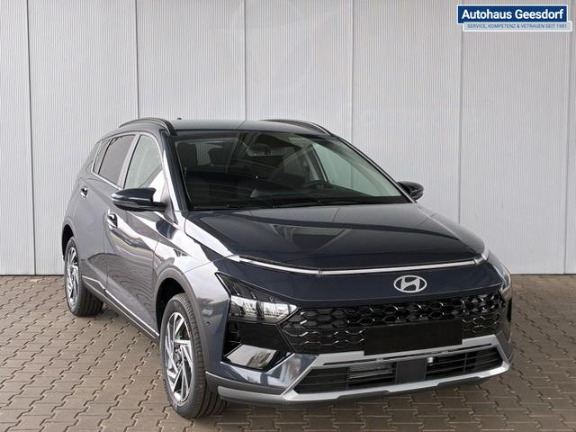 Hyundai BAYON Premium 1.0 T-GDI 100 PS 48V 7DCT / Keyless ACC Soundsystem BOSE Sitz + Lenkradheizung LED Navi PDC V&H Kamera Totwinkel Alu 16" 