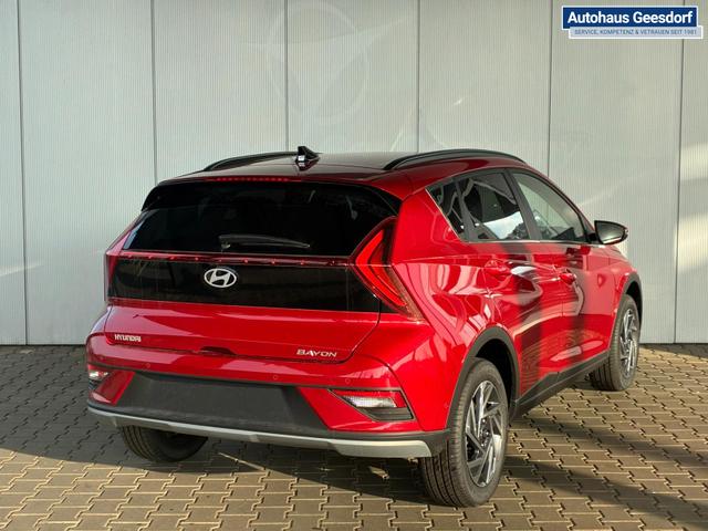 Hyundai BAYON Premium 1.0 T-GDI 100 PS 48V 7DCT / Keyless ACC Soundsystem BOSE Sitz + Lenkradheizung LED Navi PDC V&H Kamera Totwinkel Alu 16" 