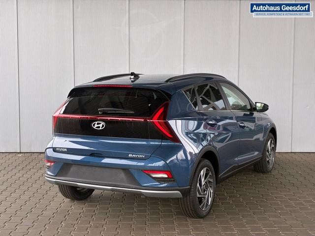 Hyundai BAYON Premium 1.0 T-GDI 100 PS 48V 7DCT / Keyless ACC Soundsystem BOSE Sitz + Lenkradheizung LED Navi PDC V&H Kamera Totwinkel Alu 16" 