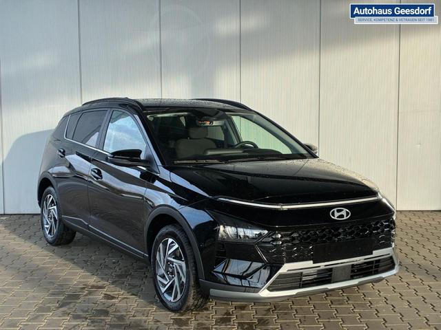Hyundai BAYON Premium 1.0 T-GDI 100 PS 48V 7DCT / Keyless ACC Soundsystem BOSE Sitz + Lenkradheizung LED Navi PDC V&H Kamera Totwinkel Alu 16" 