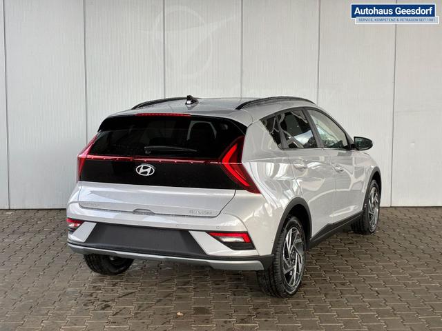Hyundai BAYON Premium Sky 1.0 T-GDI 100 PS 48V 7DCT / Keyless ACC Soundsystem BOSE Sitz + Lenkradheizung LED Navi PDC V&H Kamera Totwinkel Alu 16" 