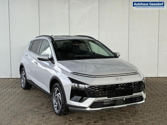 Hyundai BAYON Premium Sky 1.0 T-GDI 100 PS 48V 7DCT / Keyless ACC Soundsystem BOSE Sitz + Lenkradheizung LED Navi PDC V&H Kamera Totwinkel Alu 16" 
