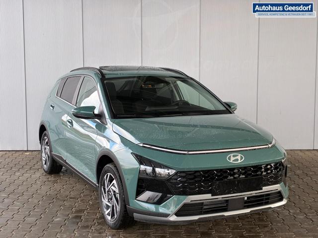 Hyundai BAYON Premium Sky 1.0 T-GDI 100 PS 48V 7DCT / Keyless ACC Soundsystem BOSE Sitz + Lenkradheizung LED Navi PDC V&H Kamera Totwinkel Alu 16" 
