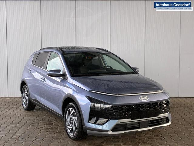 Hyundai BAYON Premium Sky 1.0 T-GDI 100 PS 48V 7DCT / Keyless ACC Soundsystem BOSE Sitz + Lenkradheizung LED Navi PDC V&H Kamera Totwinkel Alu 16" 
