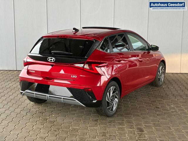 Hyundai i20 1.0 Premium 7DCT 48V / Schiebedach LED BOSE-Soundsystem ACC PDC V&H + Kamera Sitz Lenkradheizung Alu 16" 