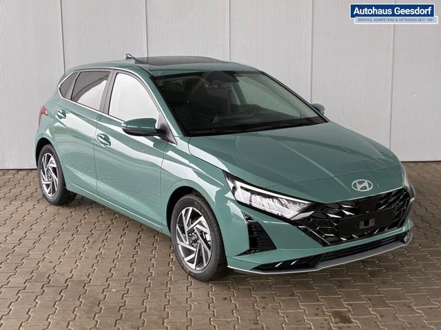Hyundai i20 1.0 Premium 7DCT 48V / Schiebedach LED BOSE-Soundsystem ACC PDC V&H + Kamera Sitz Lenkradheizung Alu 16" 
