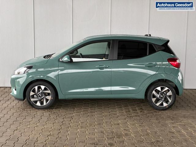 Hyundai i10 Advance 1.2 GDI Automatik / Rückfahrkamera Sitz + Lenkradheizung Navi Alu 15" 